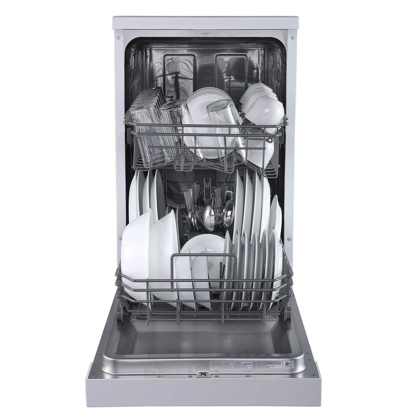 DDW1805EWP Danby 18" Wide Portable Dishwasher in White