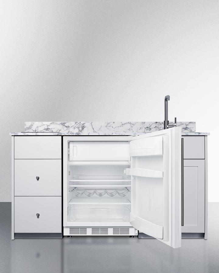 Summit CALDERAWH33I Turnkey Caldera Kitchen, ADA-compliant
