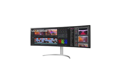Lg 49BQ95CW 49" Dual QHD Nano IPS™ Curved UltraWide™ Monitor with VESA Display HDR™ 400, Built-in Speakers & Gaming Features