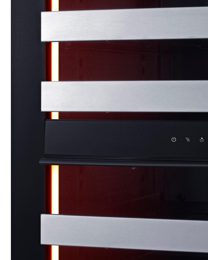 Summit SDHWC98LHD 24" Wide Dual Zone Wine Cellar