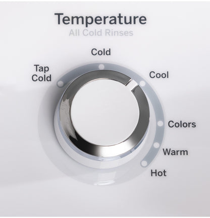 GTW325ASWWW GE® 4.0 cu. ft. Capacity Washer with Stainless Steel Basket and Water Level Control