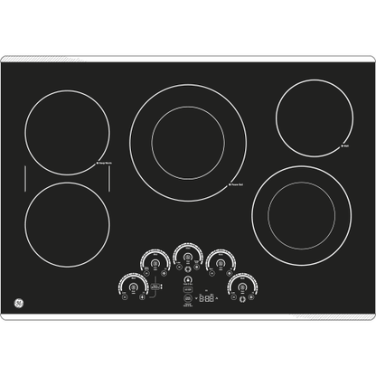 PP9030SJSS GE Profile™ 30" Built-In Touch Control Electric Cooktop