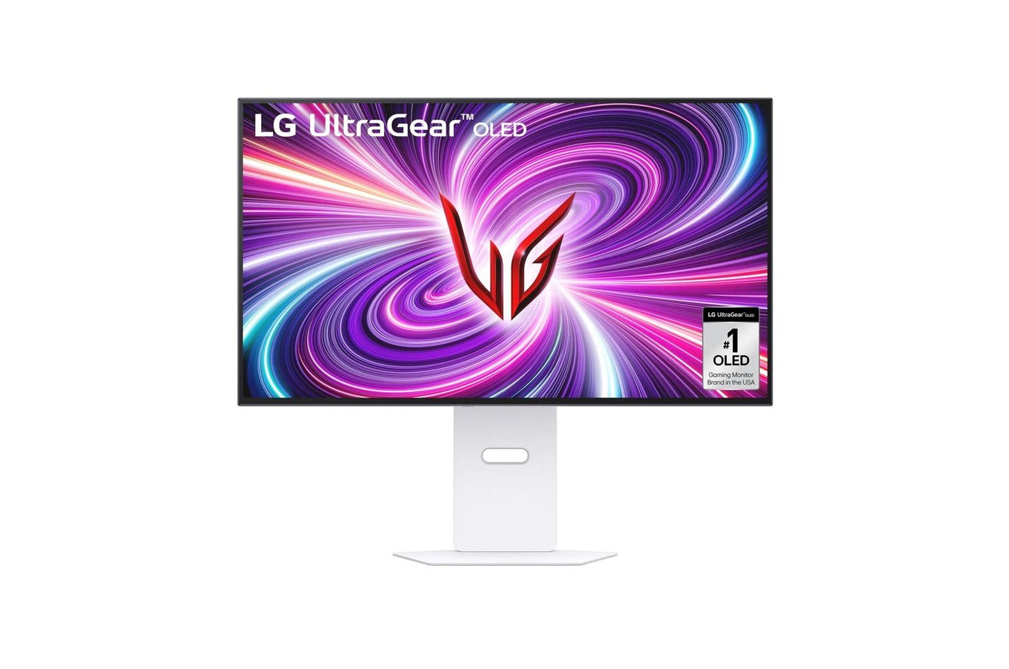 Lg 32GS95UVW 32 Inch UltraGear™ OLED Dual Mode 4K UHD 240Hz or FHD 480Hz 0.03ms G-Sync Compatible Gaming Monitor with Built In Speaker