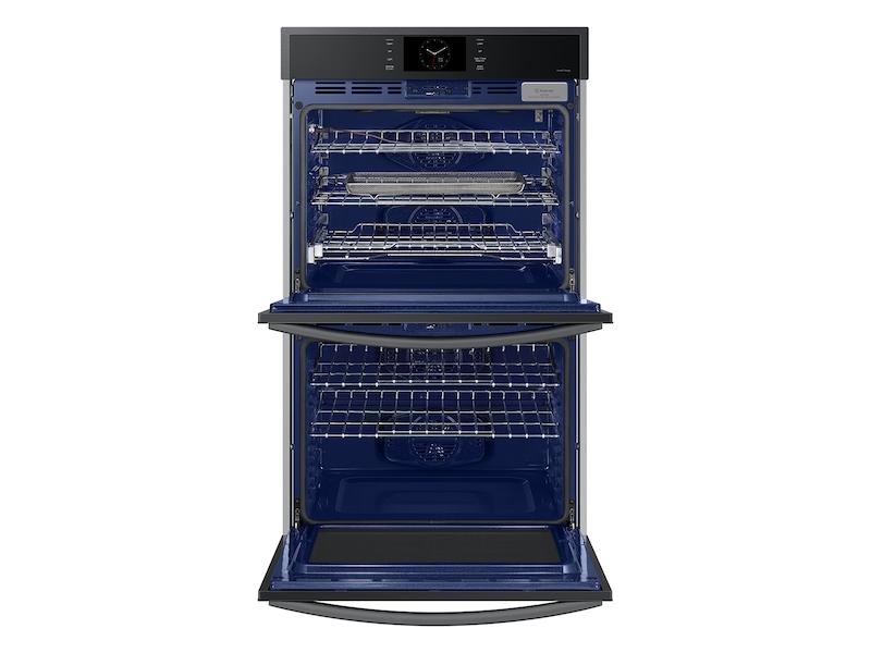 Samsung NV51CG600DMTAA 30" Double Wall Oven with Steam Cook in Matte Black Steel