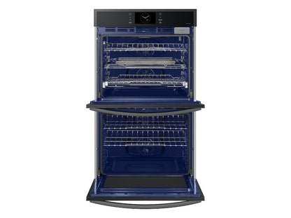 Samsung NV51CG600DMTAA 30" Double Wall Oven with Steam Cook in Matte Black Steel