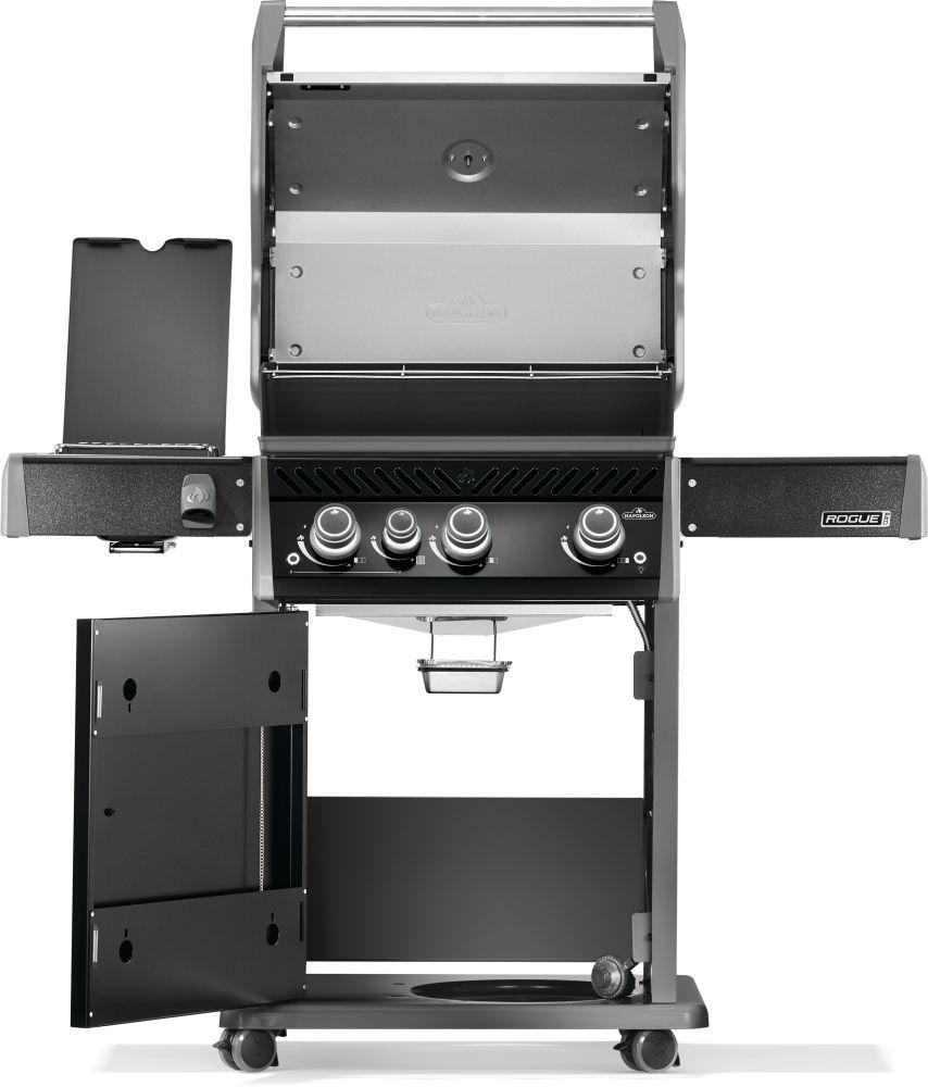 Napoleon Bbq RP425SIBNK2 Rogue PRO 425 SIB with Infrared Side Burner , Natural Gas, Black