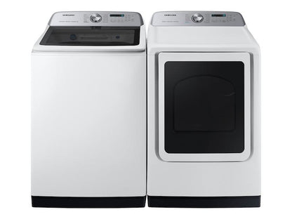 Samsung DVG55CG7100WA3 7.4 cu. ft. Smart Gas Dryer with Steam Sanitize+ in White