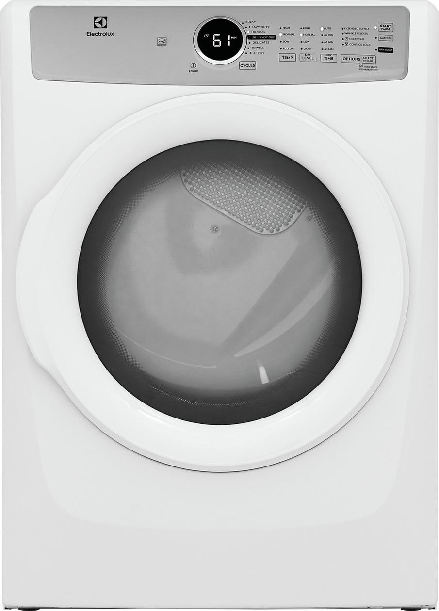 ELFE7337AW Electrolux Front Load Electric Dryer - 8.0 Cu. Ft.