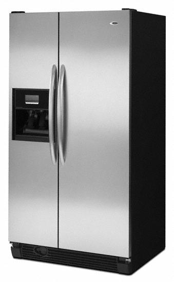 25 cu. ft. Side-by-Side Refrigerator(Stainless Steel)