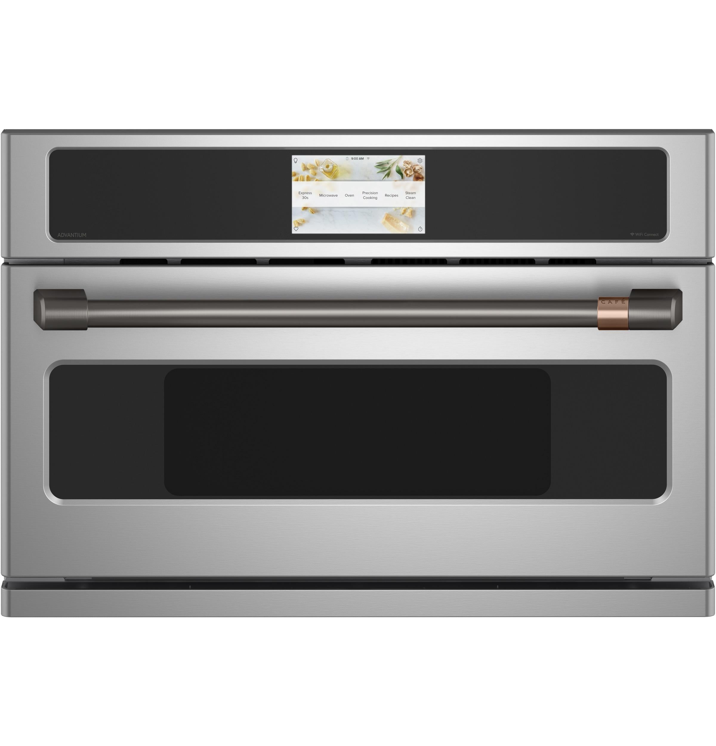 Cafe CSB923P2VS1 Caf(eback)™ 30" Smart Five in One Wall Oven with 240V Advantium® Technology