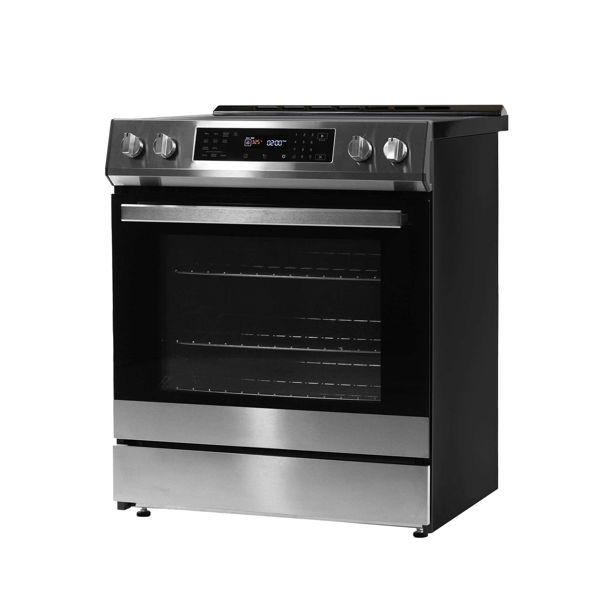 DIRC300BSS Danby 30 Slide in Induction Range with LED Touch Control in Stainless Steel