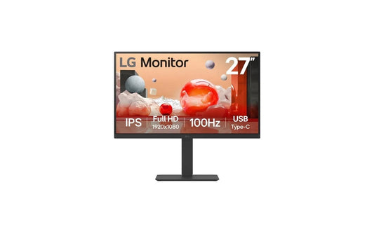Lg 27BA650B 27" IPS FHD Monitor with Built-in Speakers, Built-in KVM Switch, & UBC Type-C™