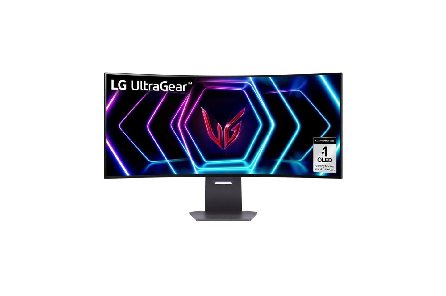 Lg 39GS96QBB 39 Inch UltraGear™ OLED WQHD 1440P 240Hz 0.03ms G-Sync Compatible 800R Curved Gaming Monitor with USB Type-C and Built-in Speaker