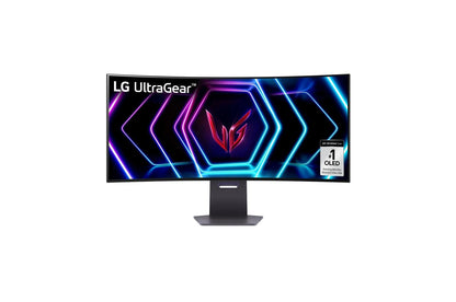 Lg 39GS96QBB 39 Inch UltraGear™ OLED WQHD 1440P 240Hz 0.03ms G-Sync Compatible 800R Curved Gaming Monitor with USB Type-C and Built-in Speaker