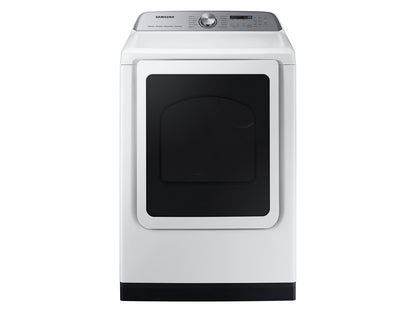 Samsung DVG55CG7100W Top Load Gas Dryer Steam Sanitize+  Sensor Dry  7.4 cu.ft.