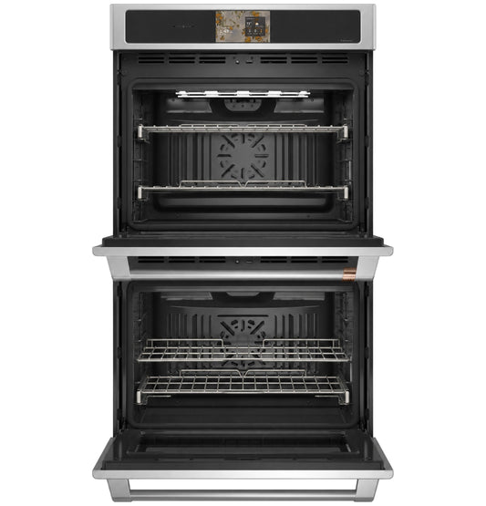 Cafe CTD90DP2ZS1 CAF(EBACK)™ Professional Series 30" Smart Built-In Convection Double Wall Oven