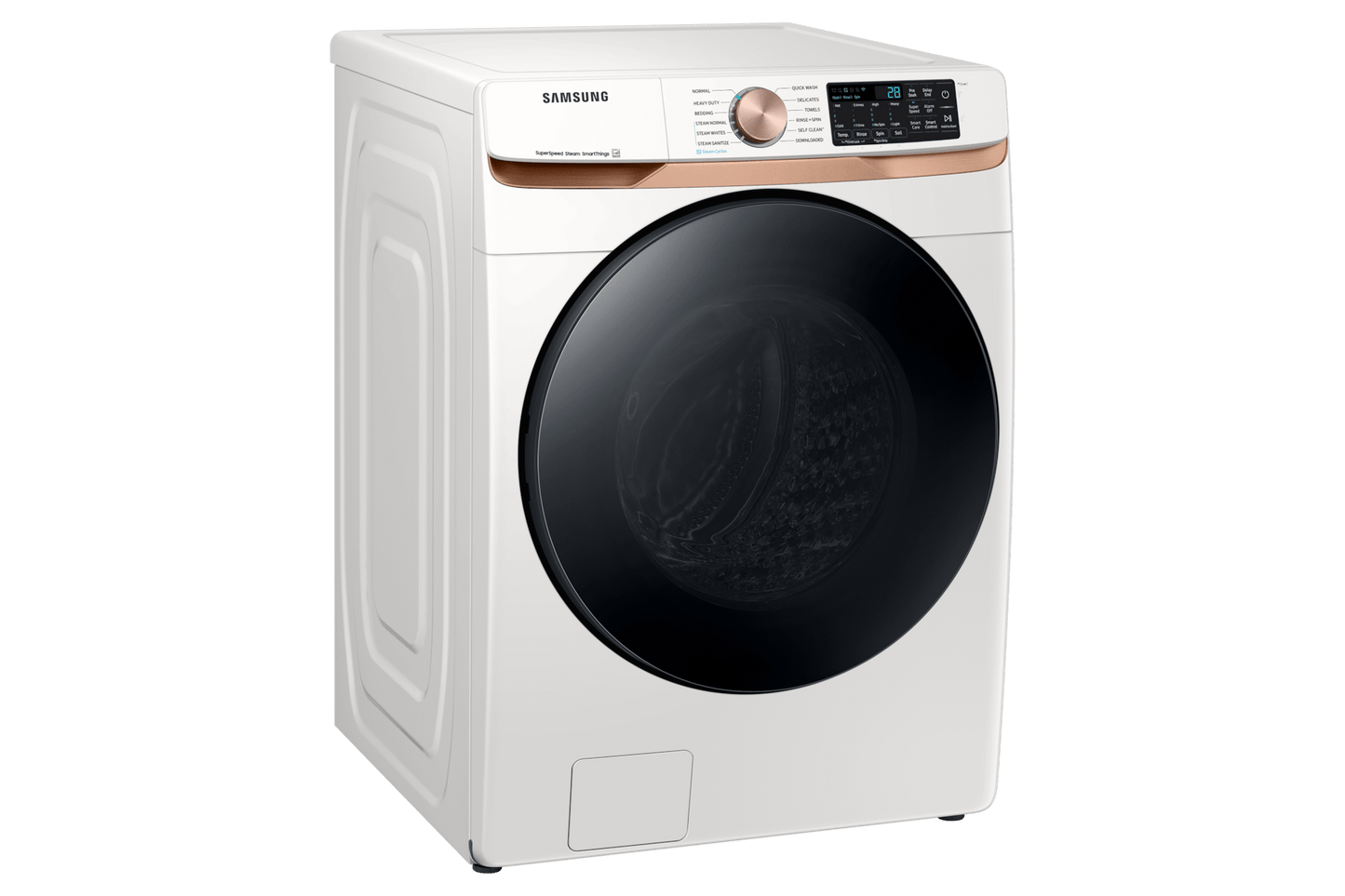 Samsung WF50BG8300AE Front Load Washer Super Speed Wash  Steam Wash  5.0 cu.ft.