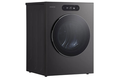 DLEX9900B LG SIGNATURE 9.0 cu. ft. Mega Capacity Smart Front Load Electric Dryer with Built-In Intelligence, TurboSteam® and Touch LCD Control