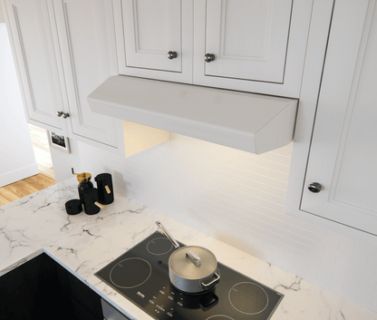 Zephyr AK1100BW Breeze I, UC, 30in, Wht, LED