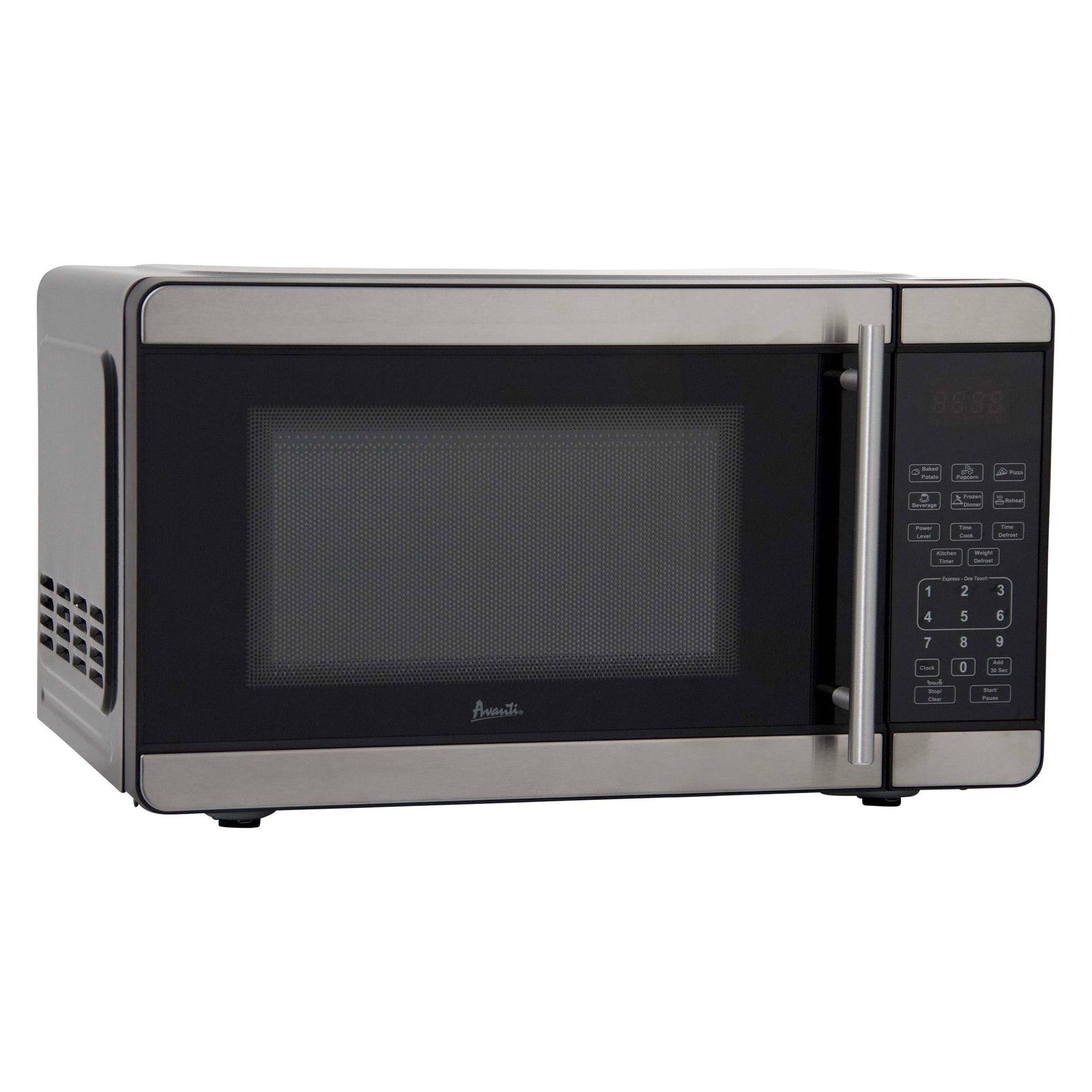 MT7V3S Avanti Countertop Microwave Oven, 0.7 cu. ft. - Stainless Steel / 0.7 cu. ft.