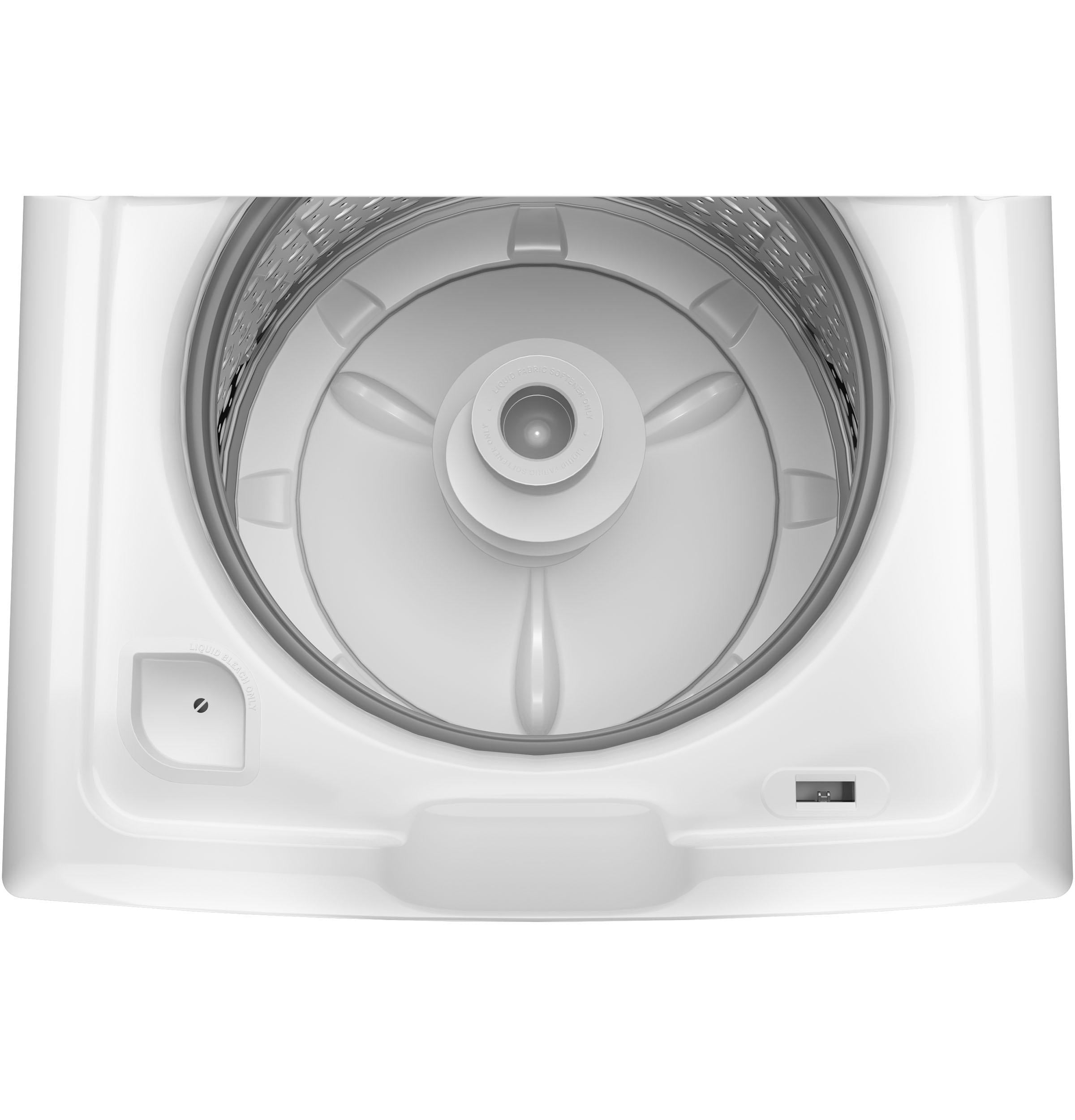 GE® 4.3 cu. ft. Capacity Washer with Stainless Steel Basket,5-yr Limited Warranty