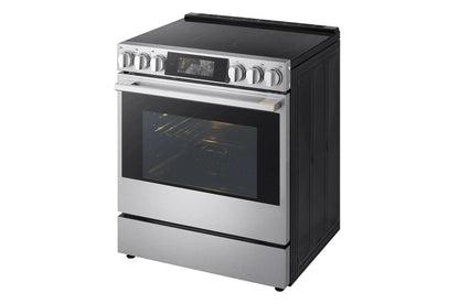 LSIU6339XE LG SIGNATURE 6.3 cu. ft. Smart Induction Slide-In Range with Dynamic ProBake Convection®, Air Fry, Air Sous Vide, Pizza mode and AI Gourmet Camera