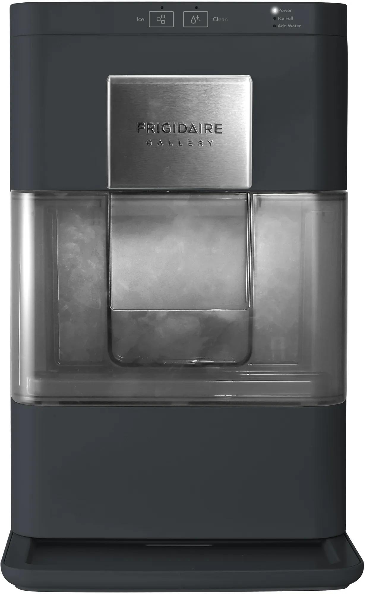 Frigidaire EFIC255BLACK 44-lb Touchscreen Countertop Nugget Ice Maker with Self-Clean - Black