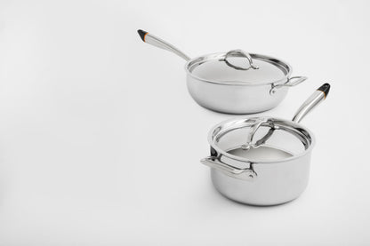 Cafe UXSMTSET1VSS SmartChef 4-Piece Cookware Set by Hestan Cue