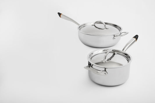 Cafe UXSMTSET1VSS SmartChef 4-Piece Cookware Set by Hestan Cue