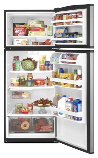 17.6 cu. ft. Top-Freezer Refrigerator with Contoured Doors