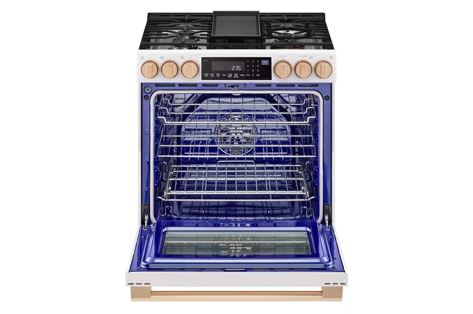 LSGS6338N LG STUDIO 6.3 cu. ft. InstaView® Gas Slide-in Range with ProBake Convection® and Air Fry