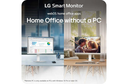 Lg 27U730SAW 27 Inch 4K UHD webOS Smart Monitor with USB Type-C PD 65W