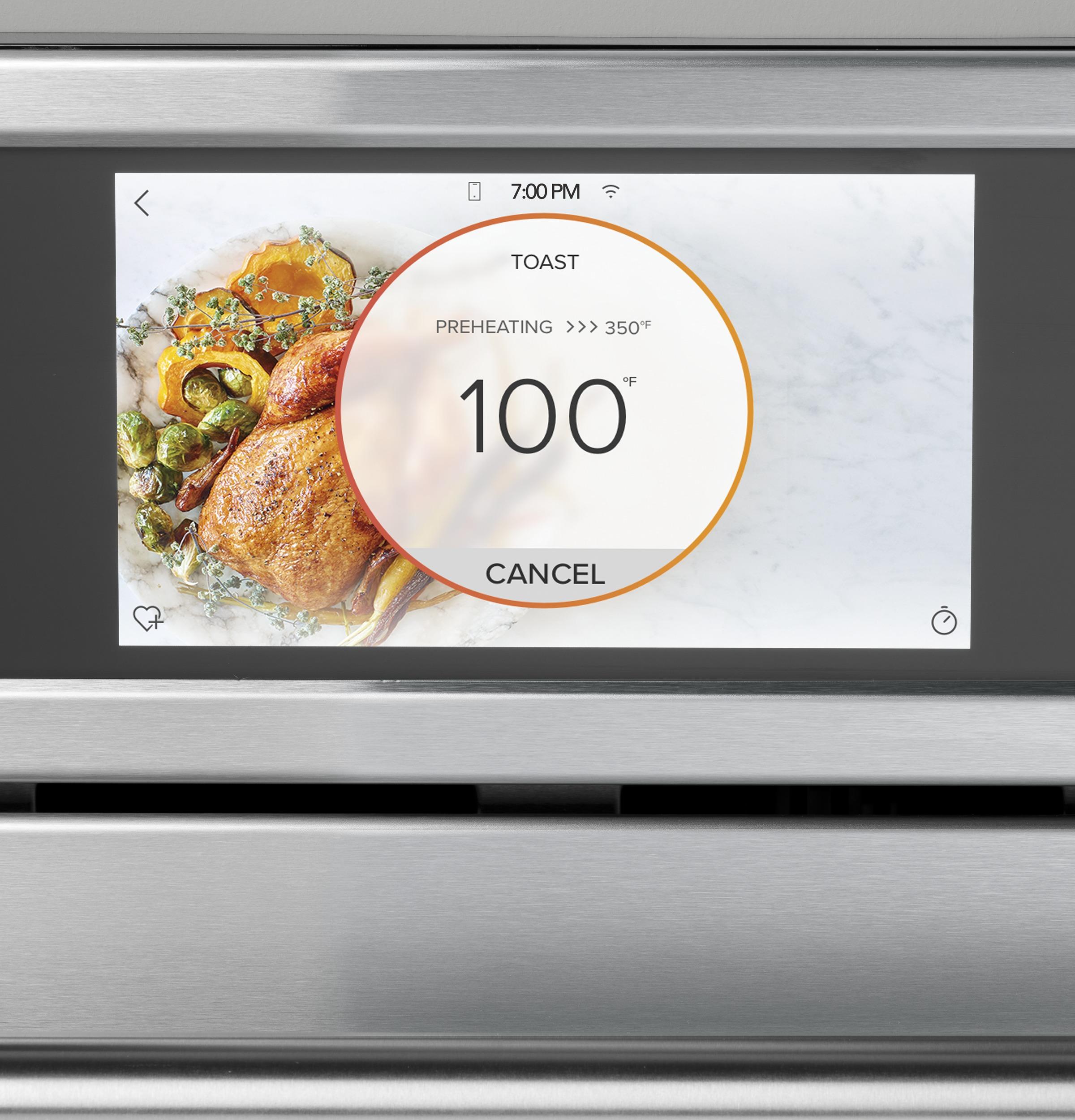 Cafe CSB923P2VS1 Caf(eback)™ 30" Smart Five in One Wall Oven with 240V Advantium® Technology