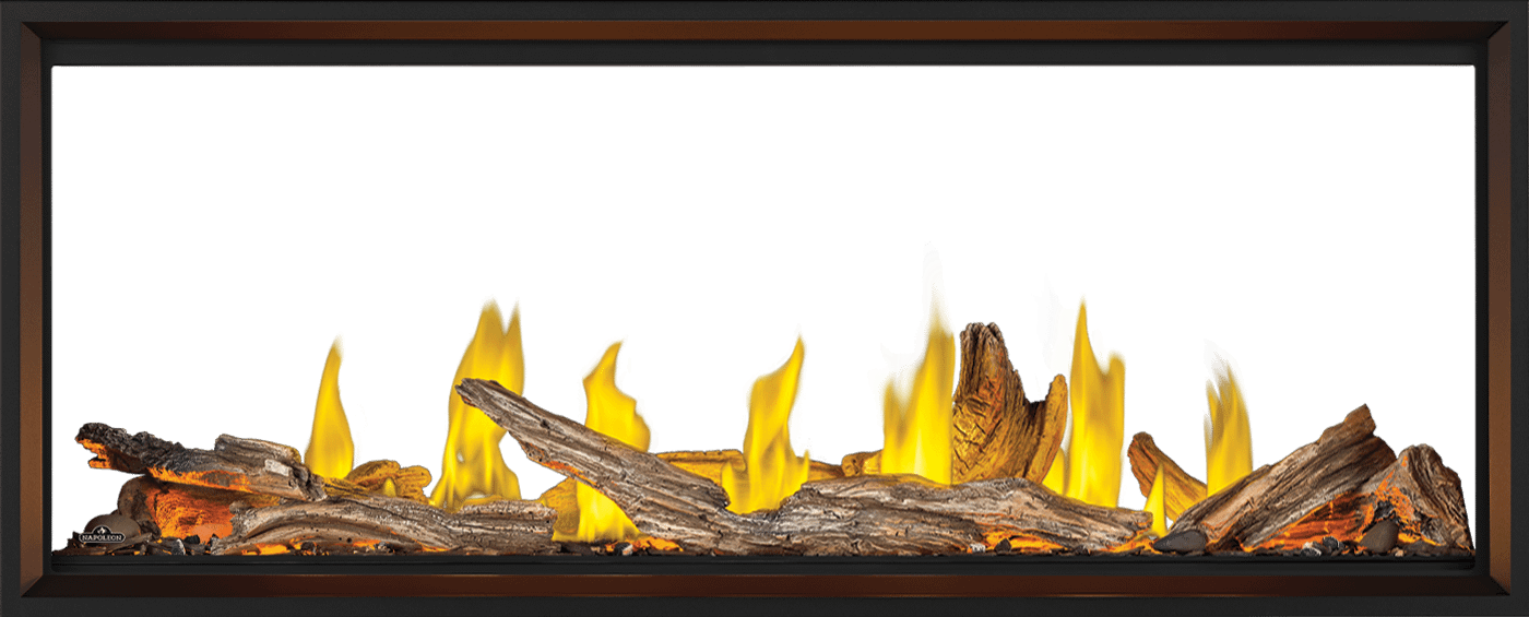Napoleon Bbq TLV62N2 Tall Linear Vector 62 See Through Direct Vent Gas Fireplace