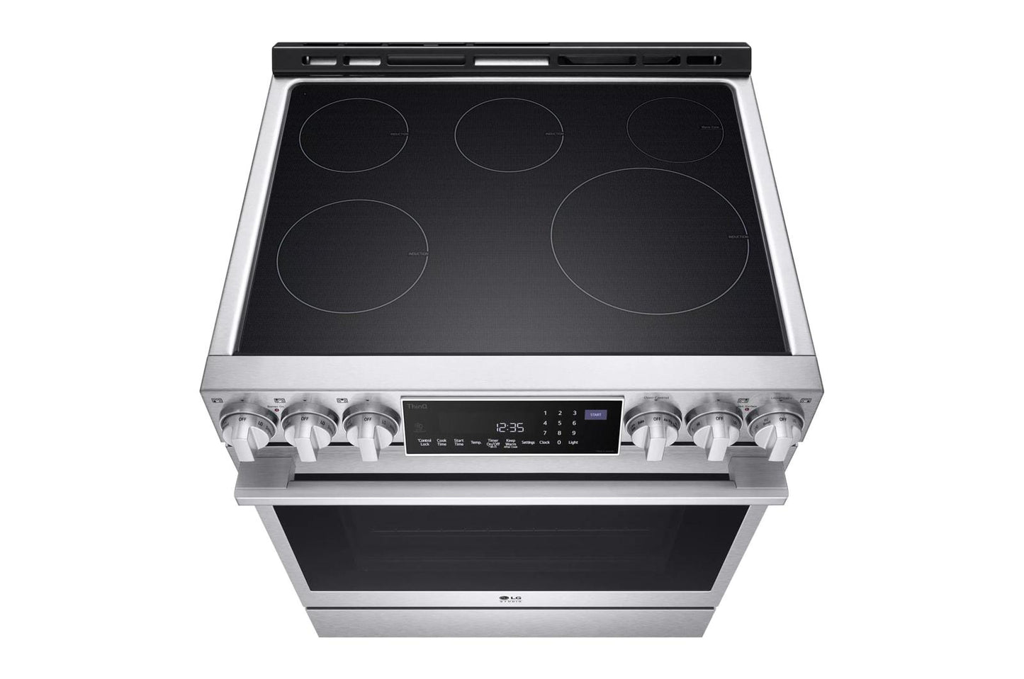 LSIS6338FE LG STUDIO 6.3 cu. ft. InstaView® Induction Slide-in Range with Air Fry and Air Sous Vide