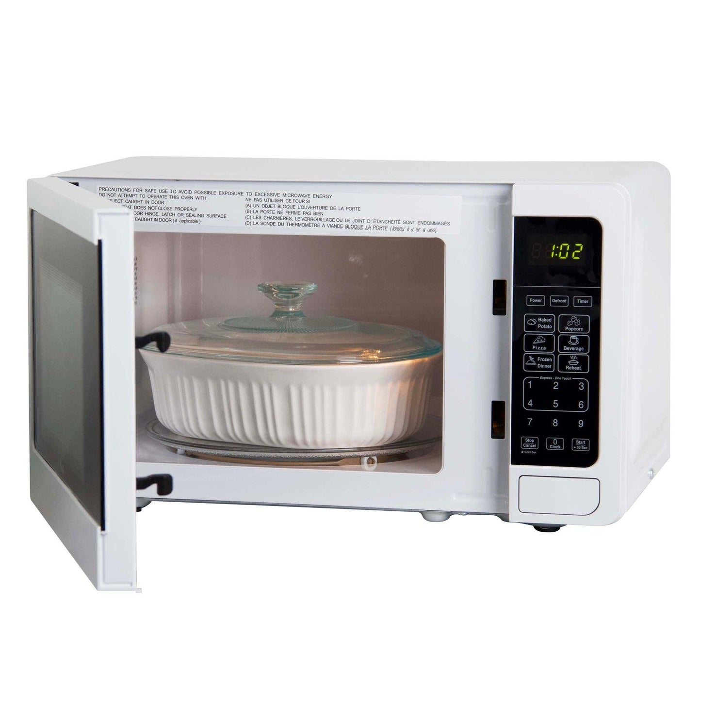 MT7V3S Avanti Countertop Microwave Oven, 0.7 cu. ft. - Stainless Steel