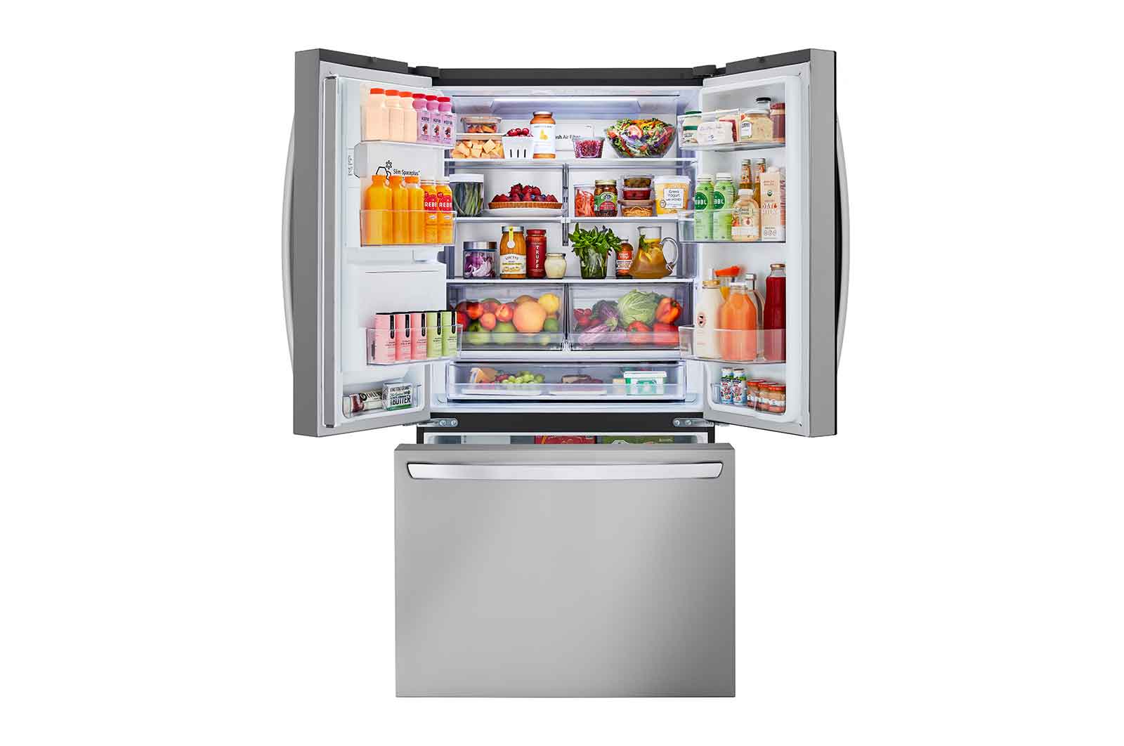 Lg 26 cu. ft. Smart Counter-Depth MAX™ Refrigerator with Dual Ice Makers