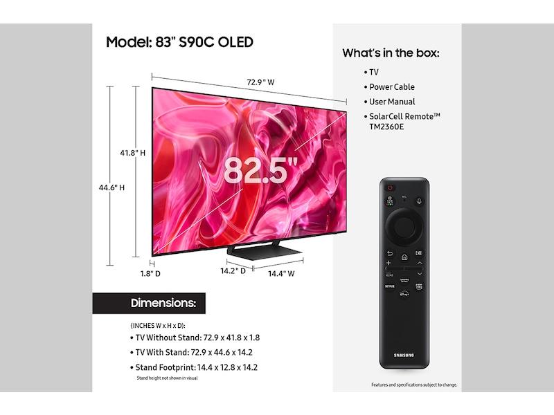 Samsung 83" Class OLED S90C
