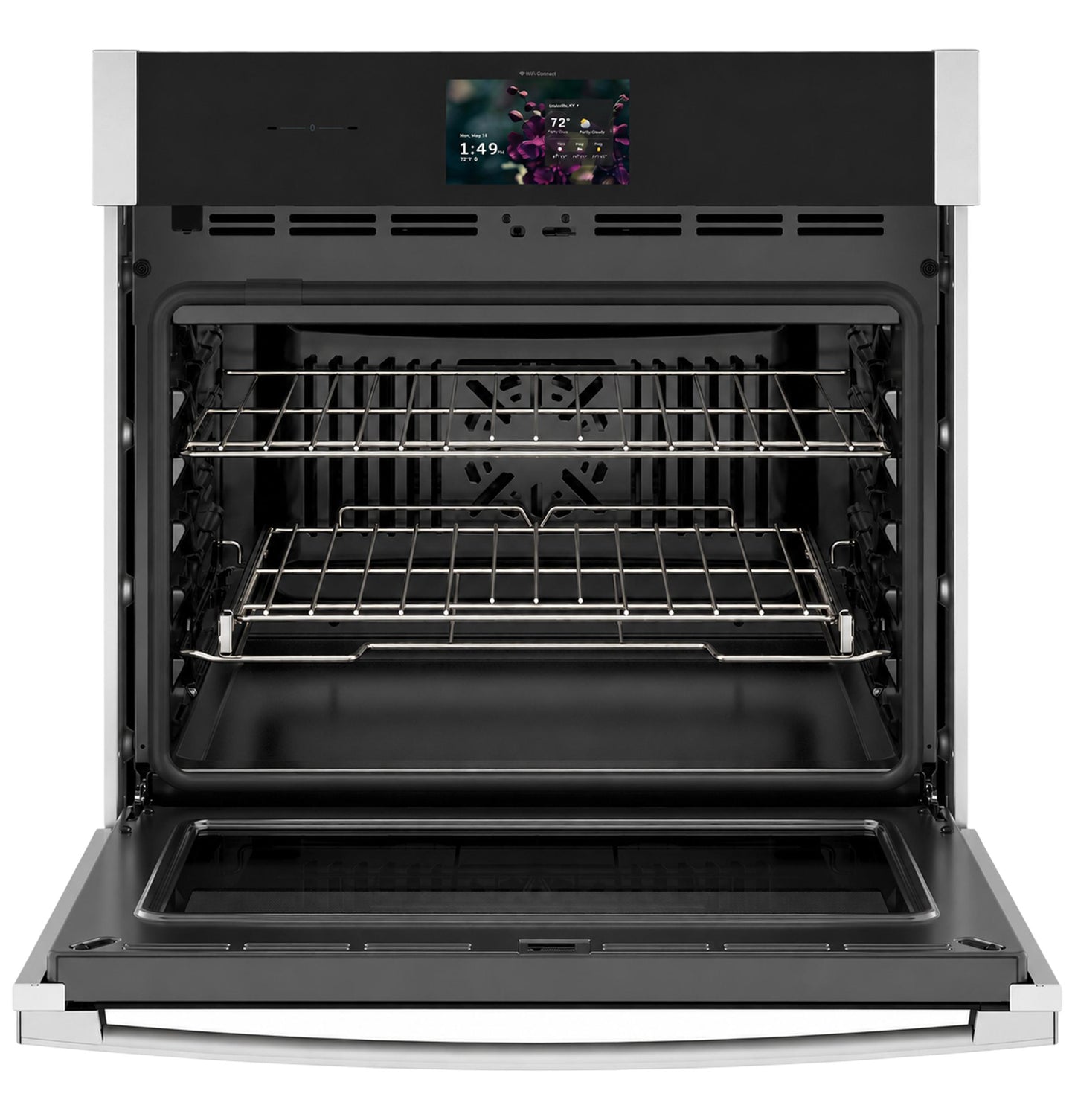 PTS7000SZSS GE Profile™ 30" Smart Built-In Convection Single Wall Oven with No Preheat Air Fry and Precision Cooking