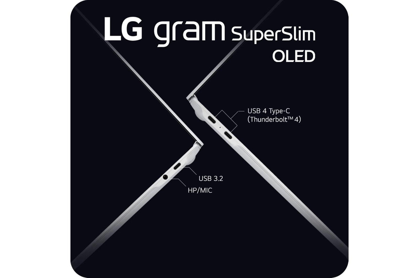 15Z90STGAAW4U1 LG gram SuperSlim 15.6 Inch OLED Thin and Lightweight Laptop, Intel® Evo™ Edition- AI-enabled Intel® Core™ Ultra 5 processor, Windows 11 Home, 16GB RAM, 512GB SSD, White