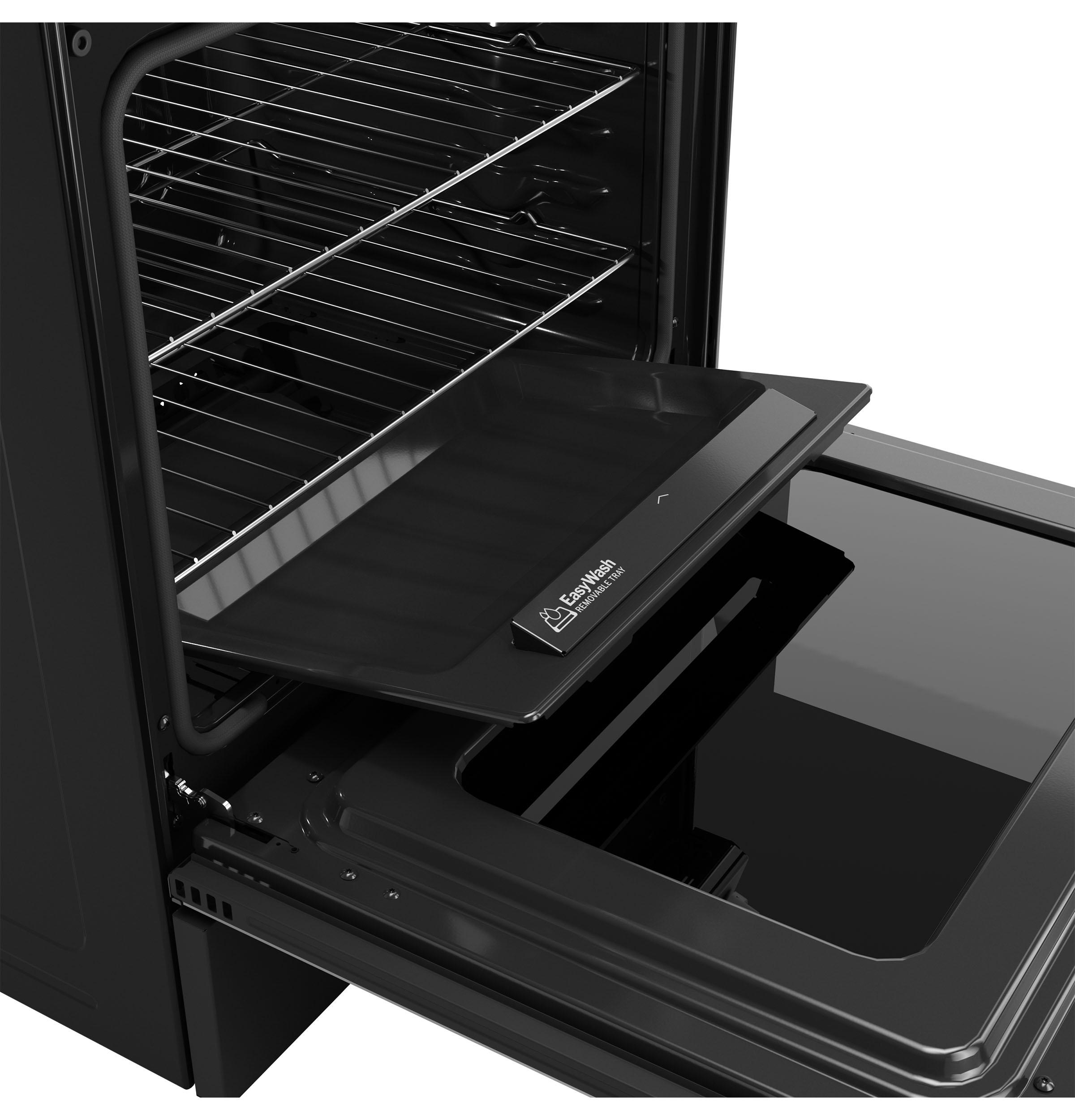 GGS600AVDS GE® 30" Slide-In Front-Control Convection Gas Range with No Preheat Air Fry and EasyWash™ Oven Tray