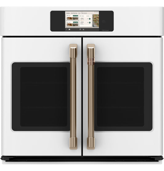 Cafe CTS90FP4ZW2 CAF(EBACK)™ Professional Series 30" Smart Built-In Convection French-Door Single Wall Oven