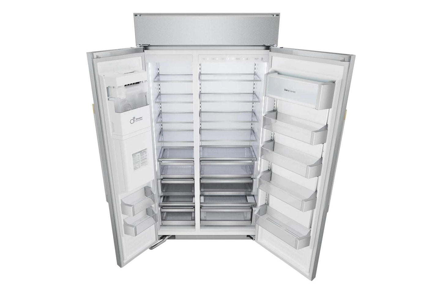 US26WBB92S LG SIGNATURE 26 cu. ft. Smart Side-by-Side Built-In Refrigerator with Ice & Water Dispenser