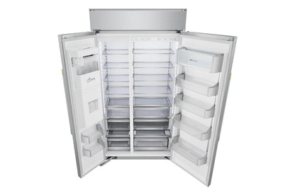 US26WBB92S LG SIGNATURE 26 cu. ft. Smart Side-by-Side Built-In Refrigerator with Ice & Water Dispenser