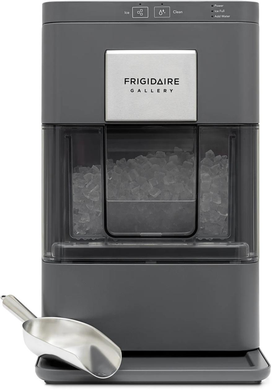 Frigidaire EFIC255BLACK 44-lb Touchscreen Countertop Nugget Ice Maker with Self-Clean - Black
