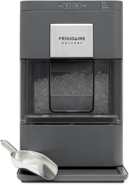 Frigidaire EFIC255BLACK 44-lb Touchscreen Countertop Nugget Ice Maker with Self-Clean - Black