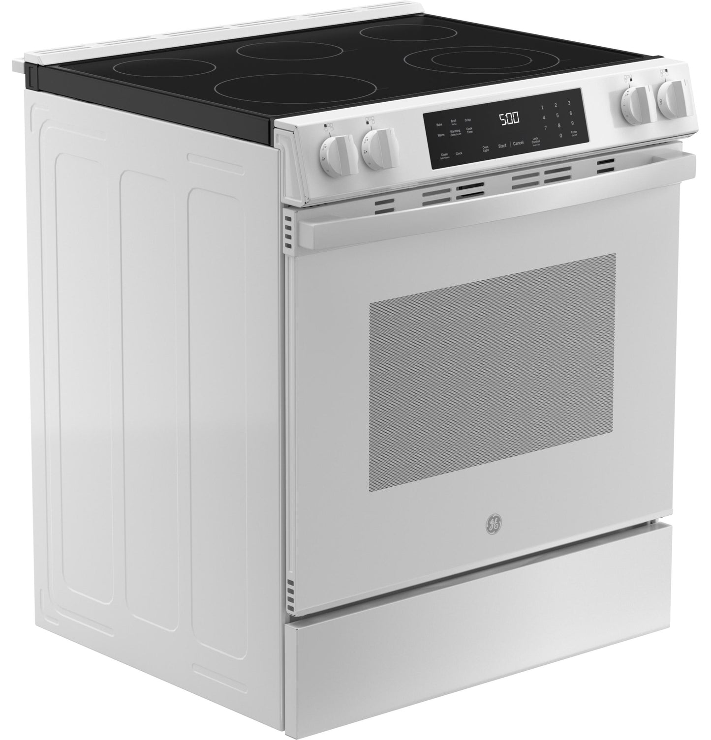 GRS500PVWW GE® ENERGY STAR® 30" Slide-In Electric Range with Crisp Mode