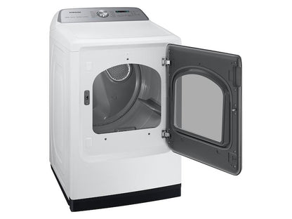 Samsung DVG54CG7150W 7.4 cu. ft. Smart Gas Dryer with Pet Care Dry and Steam Sanitize+ in White