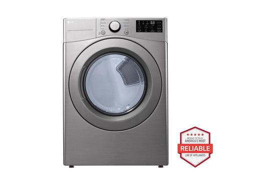 Lg DLE3400V 7.4 cu. ft. Ultra Large Capacity Electric Dryer