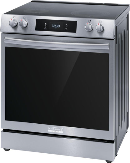 Frigidaire GCFE3060BF 30" Front Control Electric Range with Total Convection
